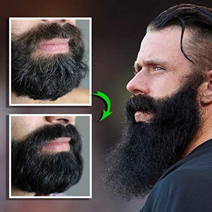Beard Wash Bar Hair Darkening Shampoo Soap for Men