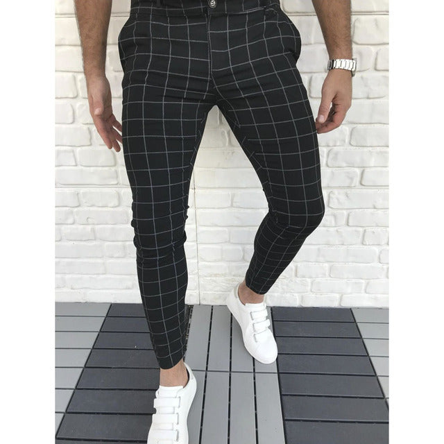 Pantalon Trousers Pencil Pants for Men