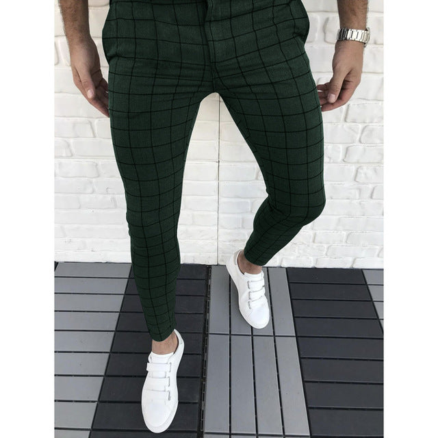 Pantalon Trousers Pencil Pants for Men