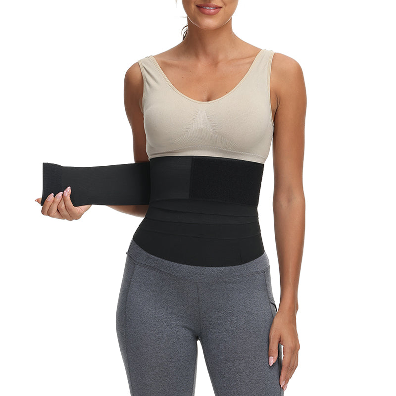 Tummy Wrap Waist Trimmer Belt Slimming Body Shaper - Plus Size