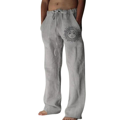 Wide Cargo Summer Plus Size Linens Streetwear Pants