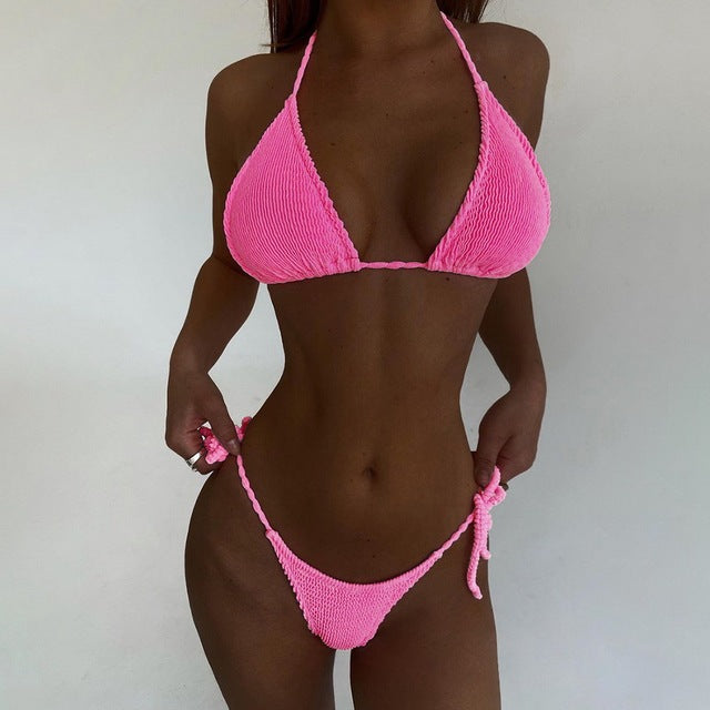 Sexy Push Up Micro Bikini Women Swimsuit
