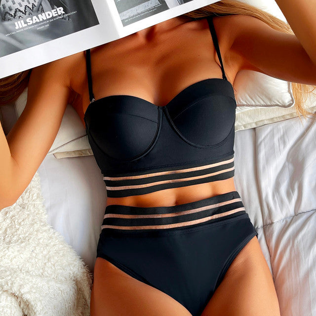Bathing Suit High Waist Women Bikini