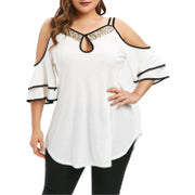 Loose Plus Size Women Tunic Top