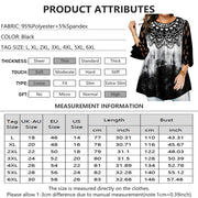 Plus Size Women Clothing Gothic Blouse for Women