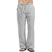 Autumn Linen Trousers for Men
