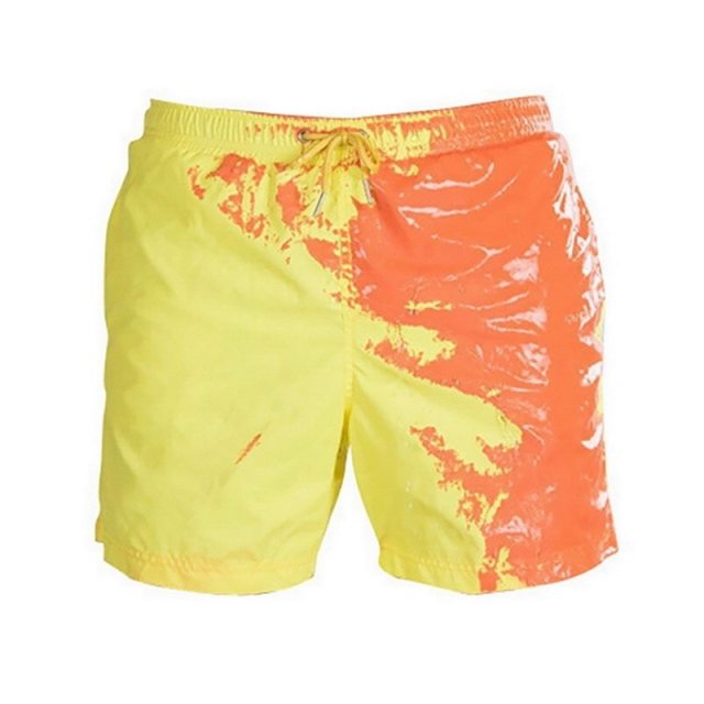 Magical Color Change Swimming Short Trunks for Men
