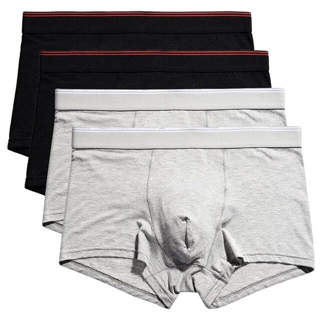 4XL Big Boxers Men Boxershorts Men Boxeador Homme Underwear Loose Macho Under wear  Modal High-quality  U861
