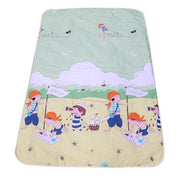 4 Sizes Baby Waterproof Sheet Urine Changing Pads Urine Pad Cartoon Reusable Infant Bedding Nappy Burp Mattress Changing Mat