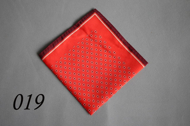 Hot New Popular 34 x 34 CM Man Paisley Flower Dot Pocket Square Men Paisley Casual Hankies For men's Suit Big Size Handkerchief