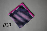 Hot New Popular 34 x 34 CM Man Paisley Flower Dot Pocket Square Men Paisley Casual Hankies For men's Suit Big Size Handkerchief